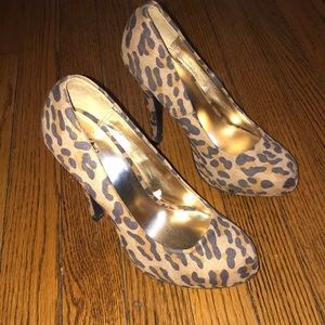 4” Cheetah Print Platforms